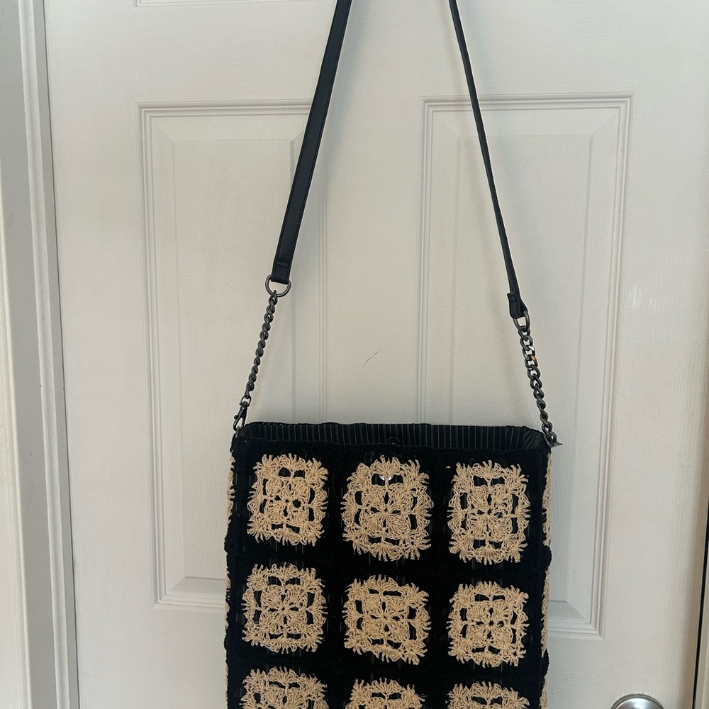 Large handmade crochet bag NEW